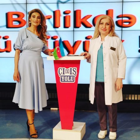 Tanınmış teleaparıcı Nuranə Gülərin təqdimatında “Çıxış Yolu” verlişi - FOTOVİDEO