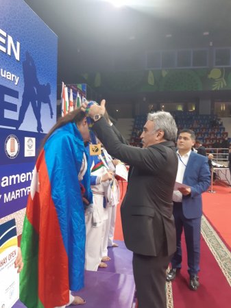 “Suri” idman klubunun idmançısı Arpaçay Open beynəlxalq turnirinin  qızıl mükafatçısı oldu.