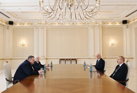Prezident İlham Əliyev Rusiya Baş nazirinin müavinini qəbul edib.