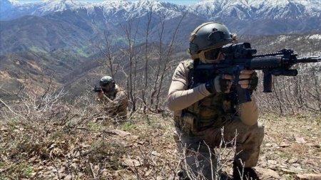 Türkiyə ordusu Suriyanın şimalında 5 terrorçunu zərərsizləşdirib